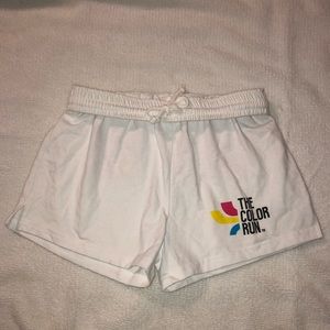 The Color Run white Color This shorts